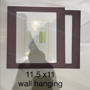 2 brown 11x11.5 frames